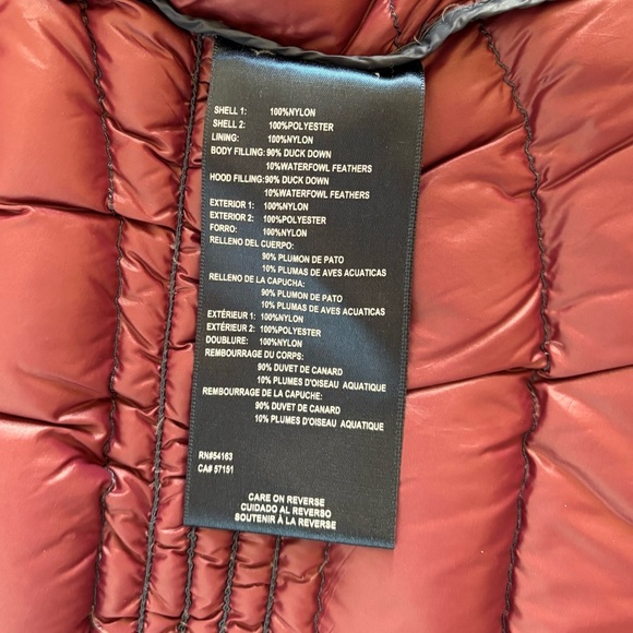 Tommy Hilfiger Packable Down Jacket Womens M Blue Black Full Zip Quilted Puffer - Picture 11 of 12